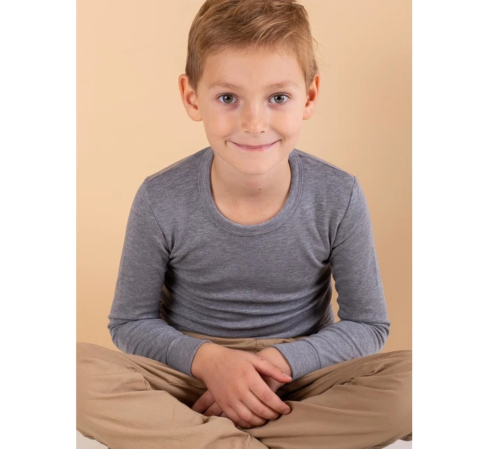 Bluzka BR BZ model 21219657 ciemny szary - FPrice Bluzka BR BZ model 21219657 ciemny szary - FPrice