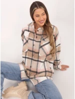 Košile KS černá a béžová model 17814484 - FPrice