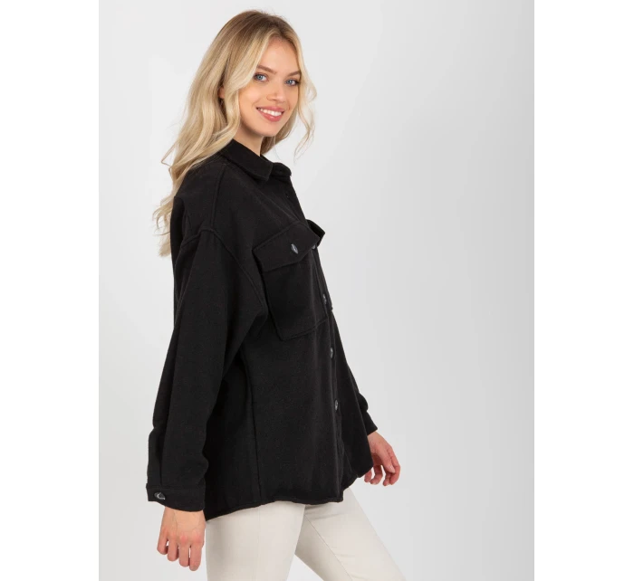 Košeľa DN KS 4005.99P čierna