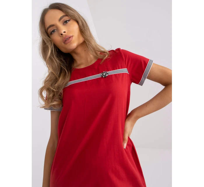 Dámske šaty LK SK 506863.37 červená - FPrice