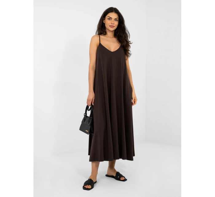 RV SK šaty A1088.29 tmavohnedé