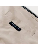 Tmavě béžová dámská bunda s kapucí model 18035532 - S'WEST