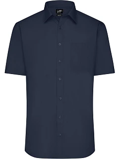 JN 680 Popelínová košile s krátkým rukávem model 22537826 navy - Daiber