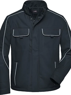 JN Pracovní softshellová bunda Solid 02.0 carbon model 22493299 - Daiber
