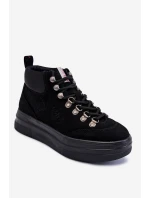 Botki Trapery Cross Jeans KK2R4074C Czarne