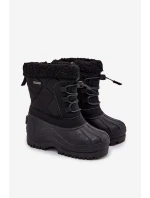 Zateplené dětské sněhule na zip Big Star model 21705995 Černé - Big Star Shoes