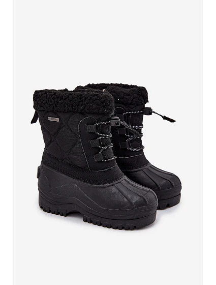 Zateplené dětské sněhule na zip Big Star model 21705995 Černé - Big Star Shoes