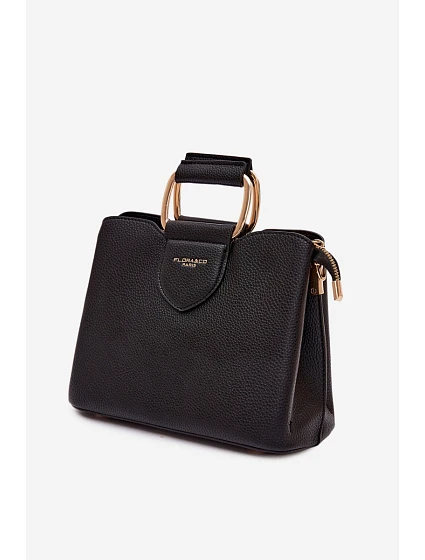 Malá Kabelka Z Eko Kůže Černá model 22111498 - Flora&Co