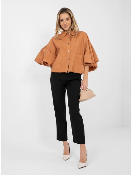 IT KR bunda FL9998.85 tmavo oranžová