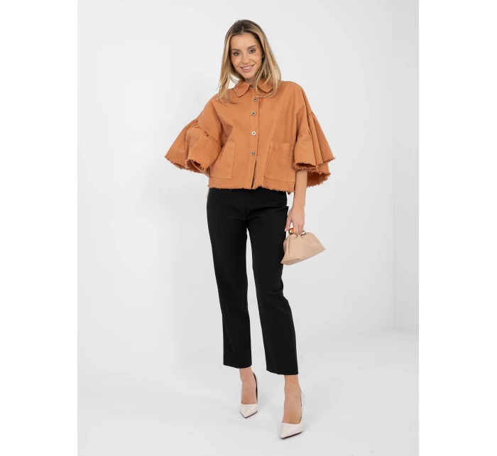 IT KR bunda FL9998.85 tmavo oranžová