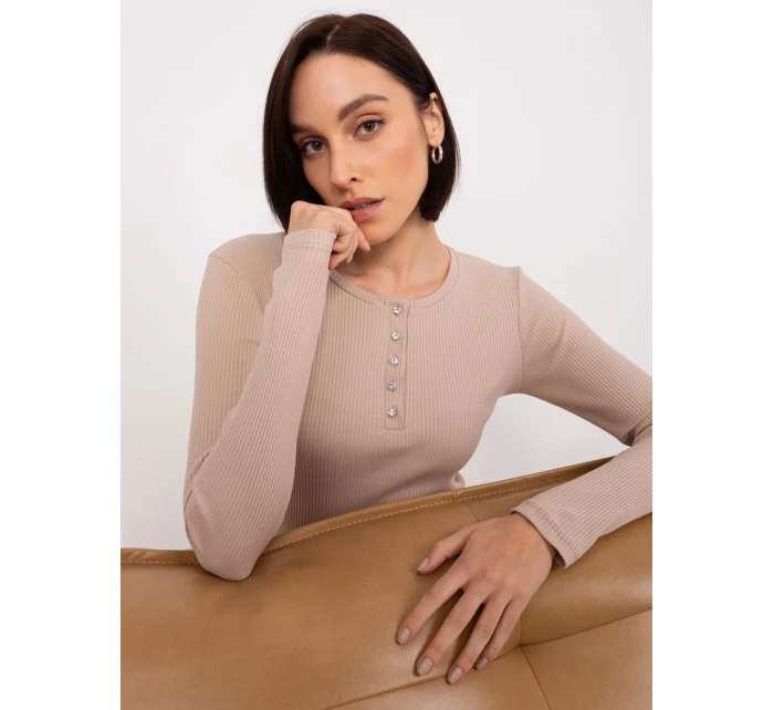 Bluzka RV BZ model 19040832 beżowy - FPrice