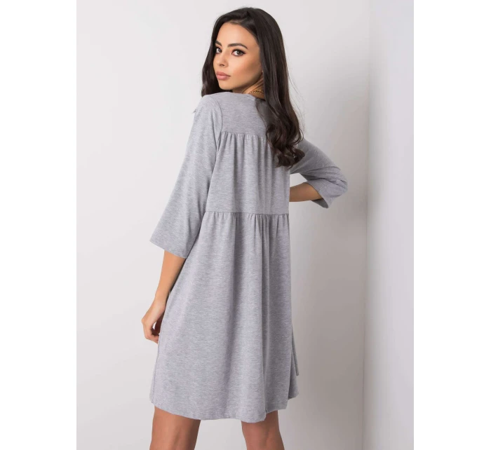 Šaty RV SK 6274.36P sivá