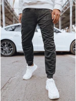 Pánské tmavě šedé tepláky model 21975803 - Dstreet