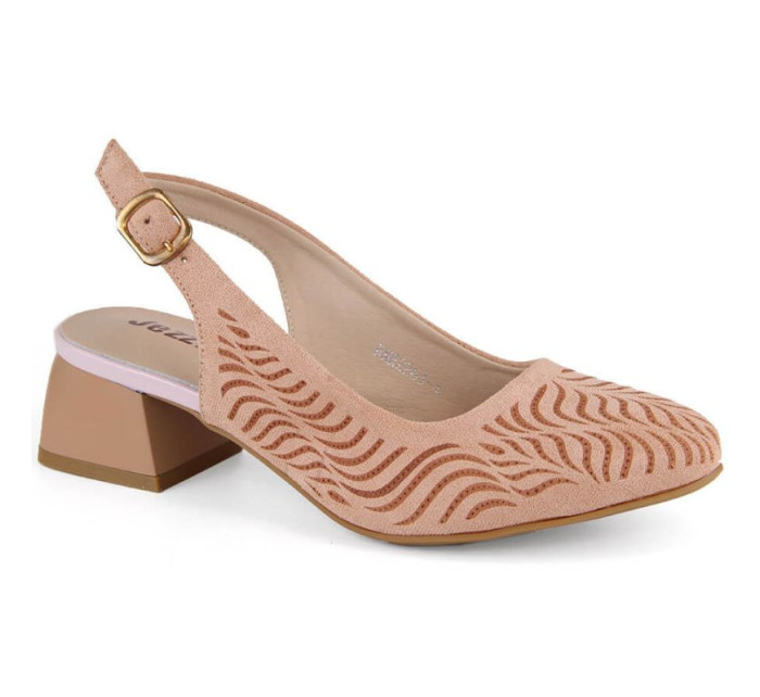 Semišové sandále Jezzi W JEZ403C pink