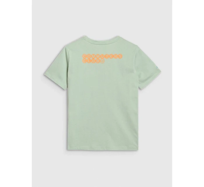 Dámské tričko oversize s potiskem model 21433377 - 4F