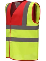 Yoko HVW 100 Hi-Vis bezpečnostná vesta 79.W100 červená/výrazne žltá Yoko HVW 100 Hi-Vis bezpečnostná vesta 79.W100 červená/výrazne žltá