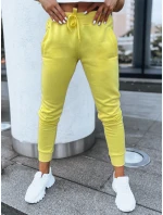 Dámske tepláky FITS žlté UY0580 Dámske tepláky FITS žlté UY0580