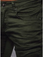 Pánské džínové kalhoty zelené model 21972099 - Dstreet Pánské džínové kalhoty zelené model 21972099 - Dstreet