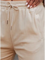 Dámské světle broskvové velurové tepláky Dstreet model 21993582 - FashionStreet