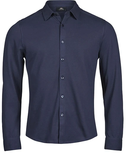 Tee Jays TJ 1416 Košeľa s dlhým rukávom z piqué „Luxury Stretch“ 18.1416 námornícka modrá Tee Jays TJ 1416 Košeľa s dlhým rukávom z piqué „Luxury Stretch“ 18.1416 námornícka modrá