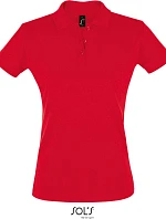 SOL'S Perfect Women Dámske polo tričko z piké 25.1135 červené