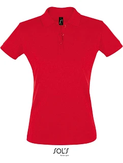 SOL'S Perfect Women Dámske polo tričko z piké 25.1135 červené