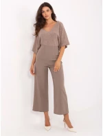 Spodnie IT SP model 21302489 ciemny bezowy - FPrice