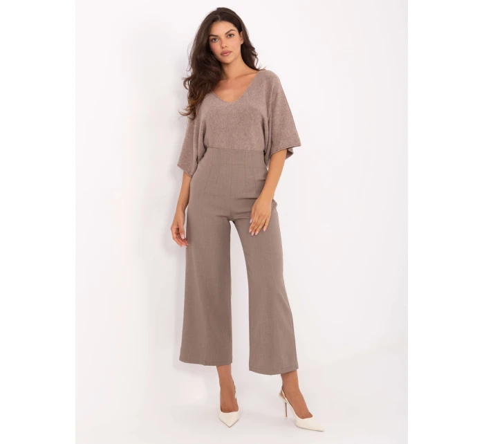 Spodnie IT SP model 21302489 ciemny bezowy - FPrice