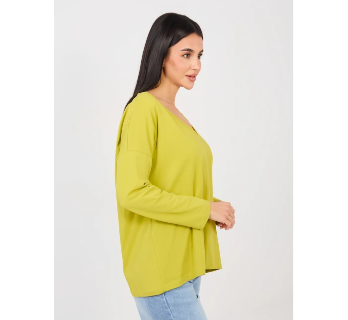 Blúzka RV BZ A1092.47 limetkovo zelená