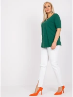 Tričko RV TS 6330.92P tmavo zelená