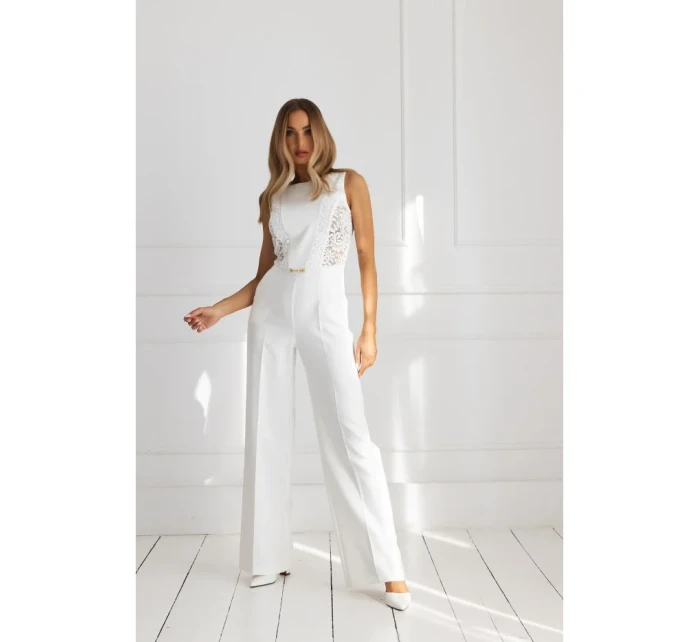 Kombinéza s krajkovými  ecru model 21136240 - Moe