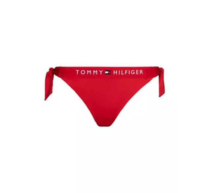 Dámske plavkové nohavičky SIDE TIE CHEEKY BIKINI UW0UW04497XLG - Tommy Hilfiger