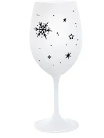 ZIMĚNKA - bílá sklenice na víno 350 ml