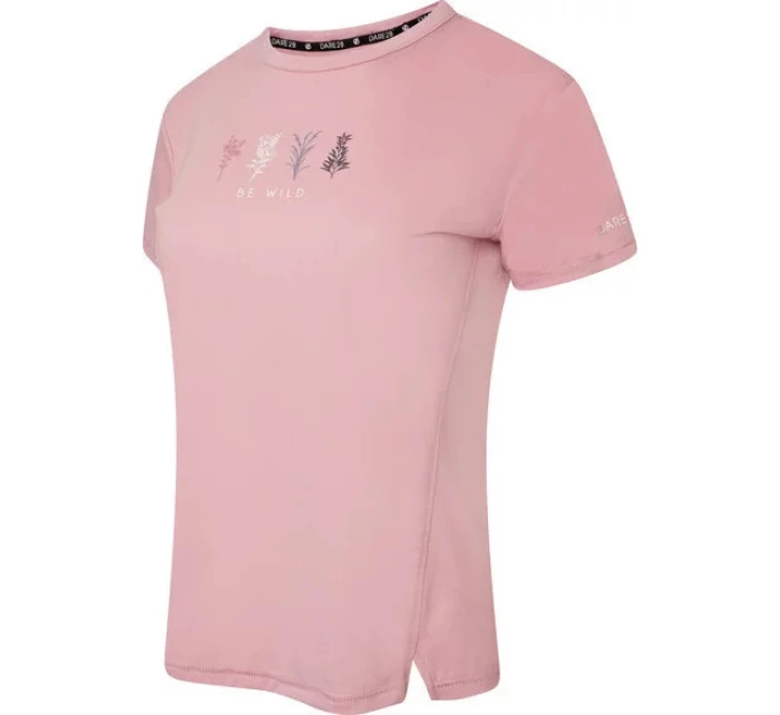 Dámske tričko DWT589 Unwind 0J3 ružové - Dare2B