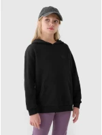 Dětská mikina s kapucí model 21471952 Černá - 4F