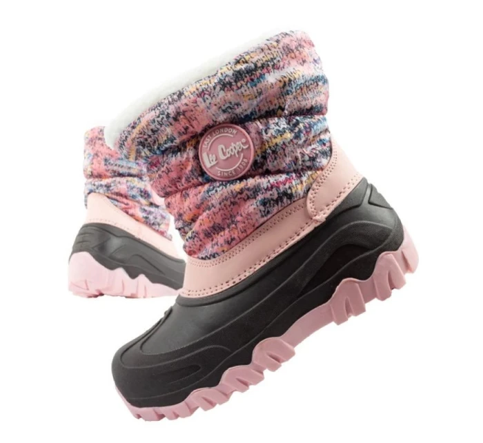 Detské zimné snežnice Kuky pink - Lee Cooper