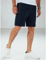 FashionStreet pánske tmavomodré teplákové šortky SX2472
