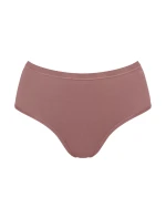 Dámske bavlnené midi nohavičky GO Daily 3P - BROWN - svetlohnedá 1141 - SLOGGI Dámske bavlnené midi nohavičky GO Daily 3P - BROWN - svetlohnedá 1141 - SLOGGI