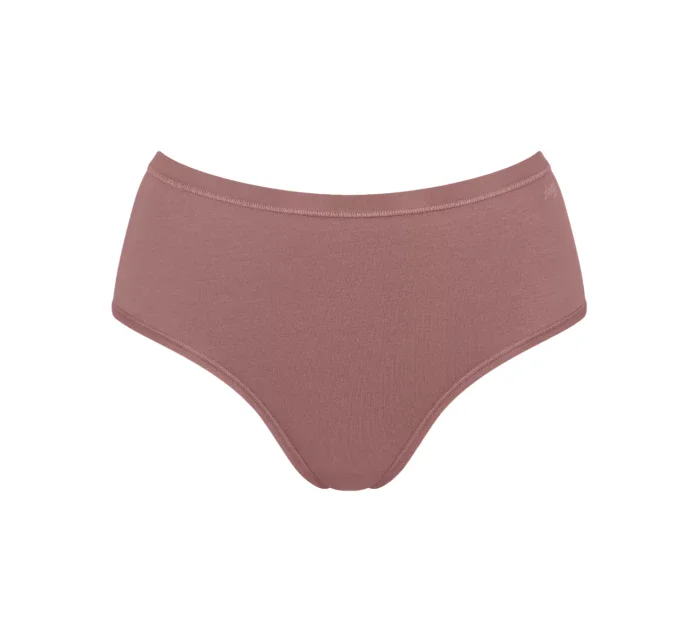 Dámske bavlnené midi nohavičky GO Daily 3P - BROWN - svetlohnedá 1141 - SLOGGI Dámske bavlnené midi nohavičky GO Daily 3P - BROWN - svetlohnedá 1141 - SLOGGI