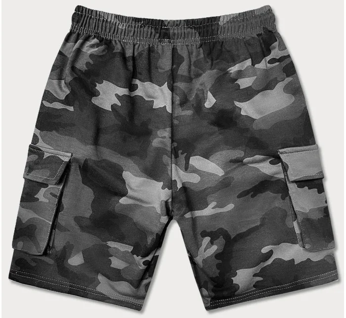 Světle šedé pánské kraťasy model 18409848 - J.STYLE