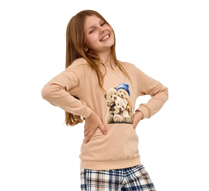 Dievčenské pyžamo 592/187 Medvedíky - CORNETTE Dievčenské pyžamo 592/187 Medvedíky - CORNETTE