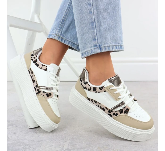 W  sportovní polobotky na platformě model 21305324 - Big Star