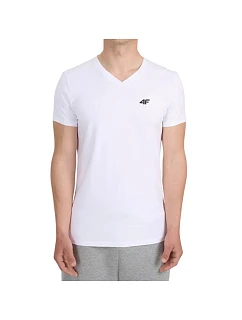 Koszulka męska  biała WMM00TTSH 10S pánské model 22086456 - 4F
