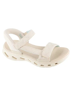 Skechers Slip-Ins: Sandály GO Walk Glide-Step 2.0 – Cozy Fit Jada 141276-NAT, béžové, velikost 36