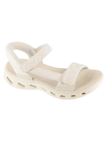 Skechers Slip-Ins: Sandály GO Walk Glide-Step 2.0 – Cozy Fit Jada 141276-NAT, béžové, velikost 36 Skechers Slip-Ins: Sandály GO Walk Glide-Step 2.0 – Cozy Fit Jada 141276-NAT, béžové, velikost 36