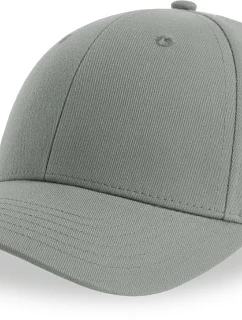 Atlantis Headwear Joshua 6-panelová bejzbalová čiapka 33.0109 sivá