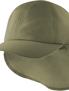 Atlantis Headwear Kid Nomad-S Detská 6-panelová čiapka s ochranou krku 33.0236 olivová