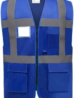 Yoko HVW 801 Hi-Vis multifunkčná vesta 79.W801 kráľovská modrá