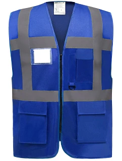 Yoko HVW 801 Hi-Vis multifunkčná vesta 79.W801 kráľovská modrá
