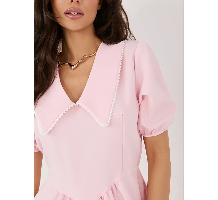 Šaty MI SK 3429 1.92 svetloružová